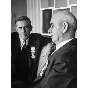 Vice President Henry Wallace and Labor Leader Philip Murray Meeting in 