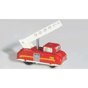    Wind Up collectible Tin toy Fire Engine Vintage: Everything Else