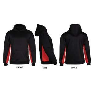   Custom Badger BT5 Fleece Hooded Pullovers BLACK AXS: Sports & Outdoors