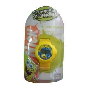  SpongeBob: Wrist Watch / Yellow / LCD Watch: Toys & Games