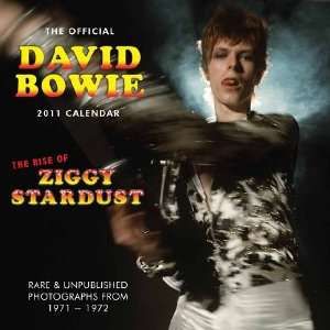 2011 Music Pop Calendars David Bowie   12 Month Official 