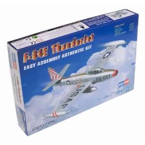  F 84E Thunderjet USAF Turbo Fighter Bomber (Easy Assembly 