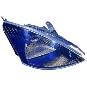  FORD FOCUS 02 03 HEADLIGHT RIGHT W/SVT BLACK BEZEL 