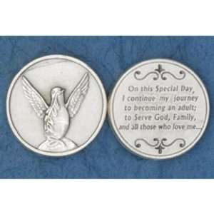  25 Holy Spirit On this Special Day Prayer Coins: Jewelry