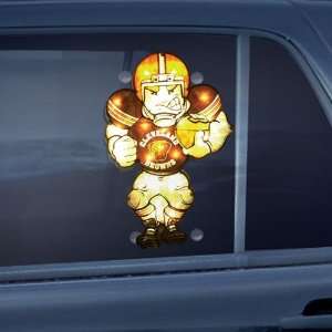   Lighted Football Player Car Window Decoration