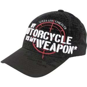   Speed & Strength My Weapon Hat, Black, Size Lg/XL 87 3017 Automotive