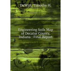  Engineering Soils Map of Decatur County, Indiana : Final 