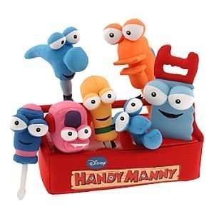  Disney Handy Mannys Plush Tool Kit 7pc Set: Toys & Games