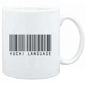  Mug White  Yuchi language BARCODE  Languages Sports 