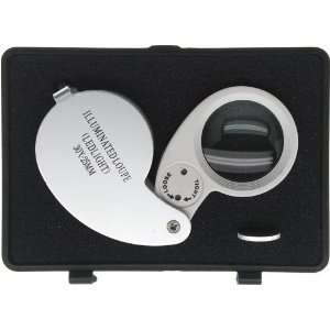 30x LED Jewelers Loupe Magnifying Glass Magnifier: Arts 