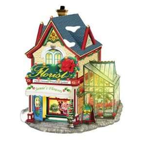  Celebrations Led Lighted Porcelain Flower Shop (P7678L 