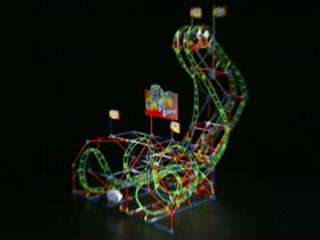 NEX Steel Scorpion Roller Coaster 1035 pcs. NEW FREE SHIPPING  