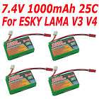 4V 1000mAh 20C 25C Lipo Akku battery for LAMA V3 V4 Walkera 5#4 