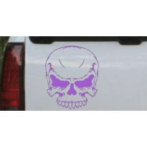  Mean Looking Skull Skulls Car Window Wall Laptop Decal 