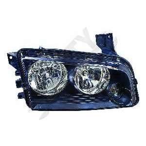 Depo 334 1116R AS2 Dodge Charger Passenger Side Replacement Headlight 