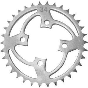  Parts Unlimited Lightweight Rear Sprocket   33T, Material 