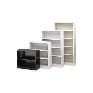  HON Company Products   2 Shelf Metal Bookcase, 34 1/2Wx12 