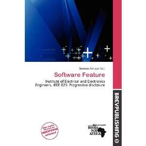  Software Feature (9786200492395) Germain Adriaan Books