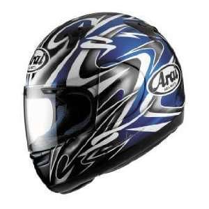   Arai Helmet SHIELD COVER QUAN TWISTED BLU/BLK QUAN 2 3717: Automotive