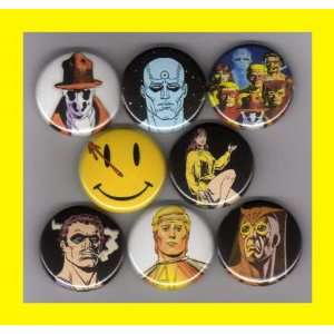  Watchmen Alan Moore Set of 8   1 Inch Magnets: Everything 