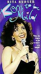 Rita Rudner   Born to Be Mild VHS, 1994 012236999331  