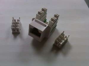 CAT6 Jack RJ 45 Cat 6 White RJ45  