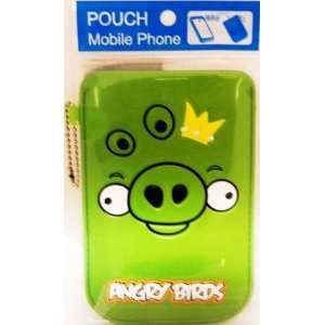  Angry Bird Green Pig 3D Phone Pouch 