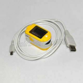 Pulse Oximeter Saturimetro pulsossimetro USB 24 hours 3 colors 