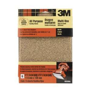  3M 9222NA Clip On Palm Sanding Sheets, Coarse grit