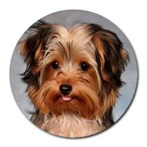  Yorkshire Terrier Puppy Dog 10 Round Mousepad BB0656 
