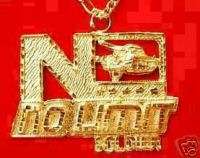 0160 Gold Plated No Limit Soldier Pendant Charm Records  