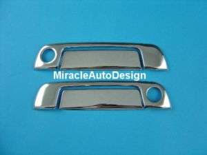 Chrome Metal Door Handle Covers For BMW E36 2D Coupe Z3  