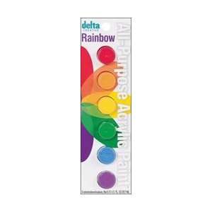   Ceramcoat Paint Pots Rainbow 5010 40056; 6 Items/Order