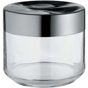  Alessi LC07 Julieta Kitchen Glass Container with Stainless 