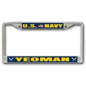  US Navy Yeoman License Plate Frame: Everything Else