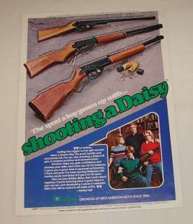 1976 Daisy BOBBY HULL bb gun ad ~ 7x10  