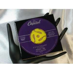   Lee 45 rpm Record Drink Coaster   Sweetheart (4277)