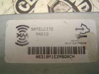 06 10 C6 Corvette XLR OEM XM Satellite Receiver U2K  