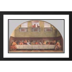  Sarto, Andrea del 24x17 Framed and Double Matted The Last 