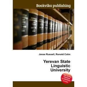  Yerevan State Linguistic University: Ronald Cohn Jesse 
