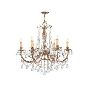 Crystorama 476 I Olde World Ornate Candle Chandelier in 