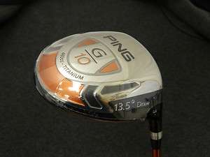 NEW PING G10 G 10 13.5* DRAW DRIVER TFC REGULAR FLEX GRAPHITE  