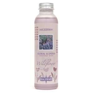   Floral Scented Massage Oil, Wild Flower 4o .: Health & Personal Care