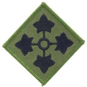  U.S. Army 4th Infantry Division Patch Green 3 Patio 