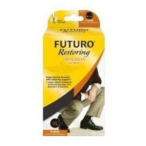 Futuro Restoring Mens Dress Socks Firm 20 30mm Black 