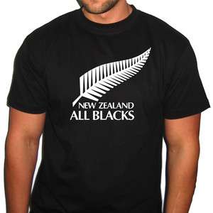 NEW ZEALAND ALL BLACKS RUGBY T SHIRT KIWI ALL SIZES  