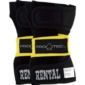  PROTEC RENTAL WRIST M BLK/YEL