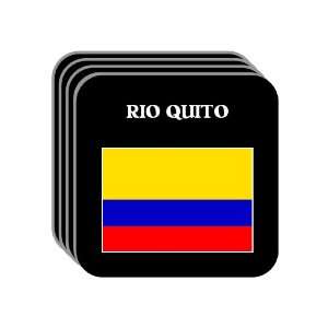  Colombia   RIO QUITO Set of 4 Mini Mousepad Coasters 