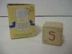 ENESCO POOH & FRIENDS NUMBER AND LETTER ALPHABET BLOCK # 4 NEW 4002614