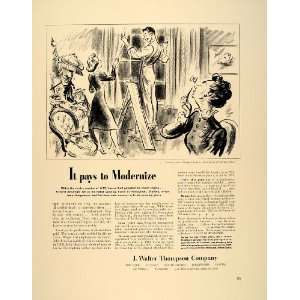   Ad J. Walter Thompson Company Advertising Agency   Original Print Ad